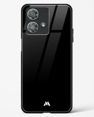 The All Black Glass Case Phone Cover-(Motorola)