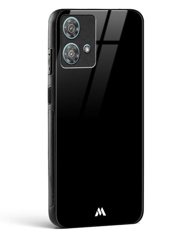 The All Black Glass Case Phone Cover (Motorola)
