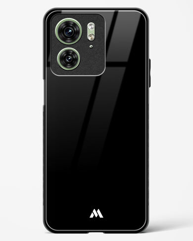 The All Black Glass Case Phone Cover (Motorola)