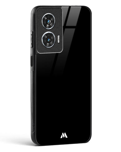 The All Black Glass Case Phone Cover (Motorola)