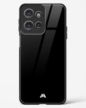 The All Black Glass Case Phone Cover (Motorola)