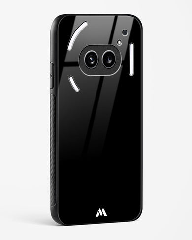 The All Black Glass Case Phone Cover (Nothing)
