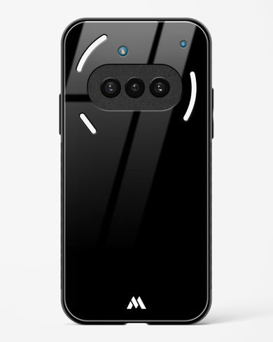 The All Black Glass Case Phone Cover (Nothing)