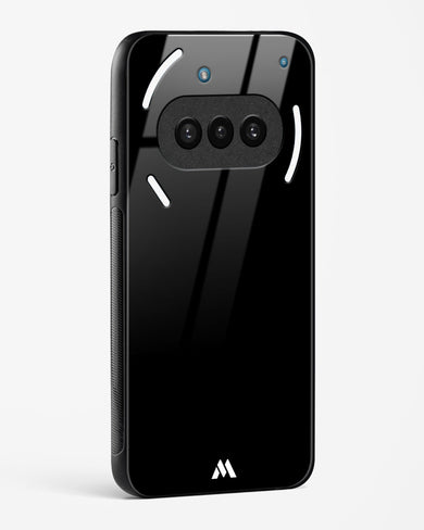 The All Black Glass Case Phone Cover (Nothing)