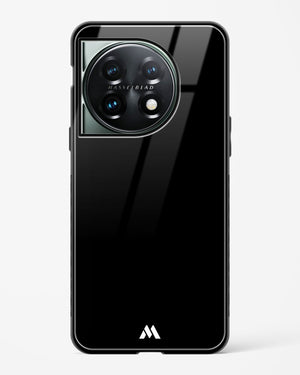 The All Black Glass Case Phone Cover (OnePlus)