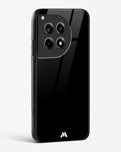 The All Black Glass Case Phone Cover (OnePlus)