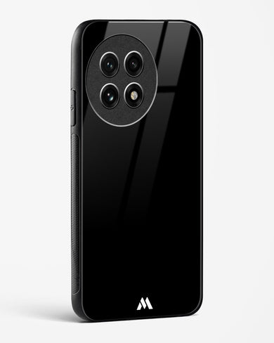 The All Black Glass Case Phone Cover (OnePlus)