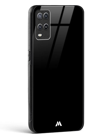 The All Black Glass Case Phone Cover (Oppo)