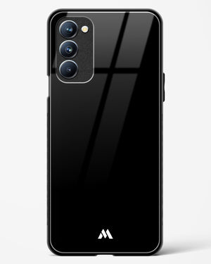 The All Black Glass Case Phone Cover (Oppo)