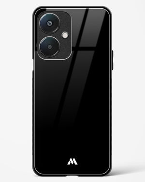 The All Black Glass Case Phone Cover (Oppo)