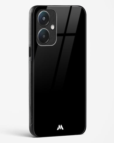 The All Black Glass Case Phone Cover (Oppo)