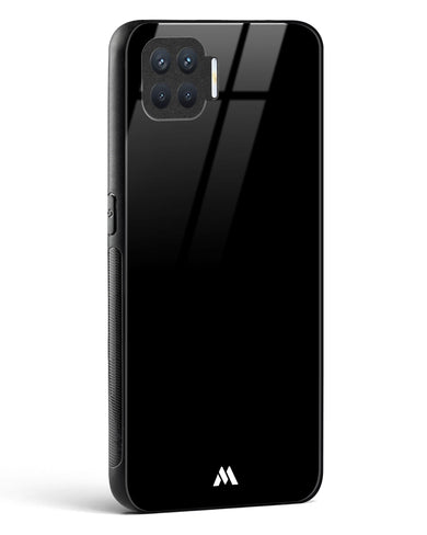 The All Black Glass Case Phone Cover (Oppo)