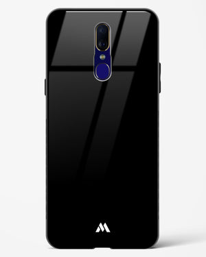 The All Black Glass Case Phone Cover (Oppo)