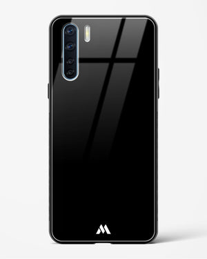 The All Black Glass Case Phone Cover (Oppo)