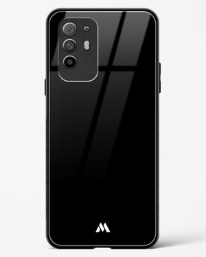 The All Black Glass Case Phone Cover (Oppo)