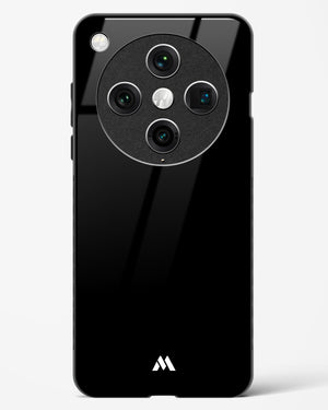 The All Black Glass Case Phone Cover (Oppo)