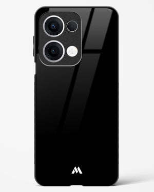 The All Black Glass Case Phone Cover (Oppo)