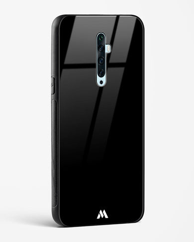 The All Black Glass Case Phone Cover (Oppo)