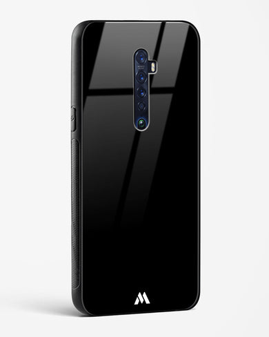 The All Black Glass Case Phone Cover (Oppo)