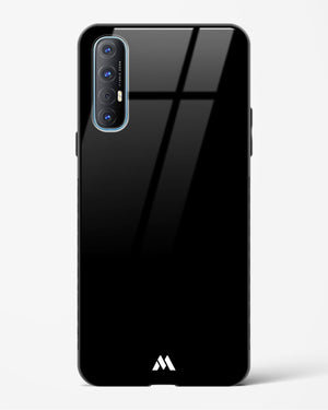 The All Black Glass Case Phone Cover (Oppo)