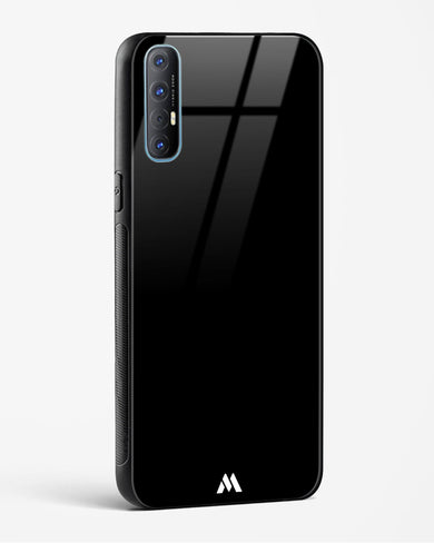 The All Black Glass Case Phone Cover (Oppo)