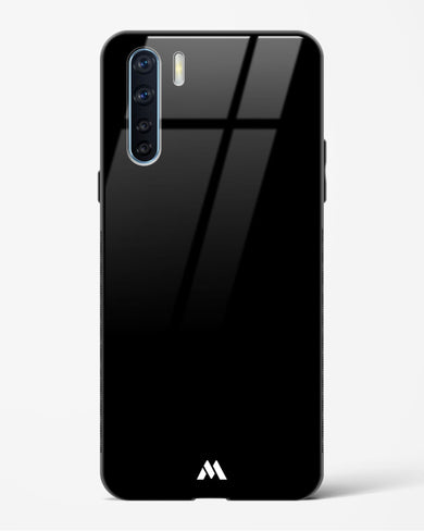 The All Black Glass Case Phone Cover (Oppo)