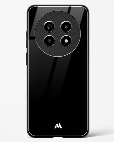 The All Black Glass Case Phone Cover (Realme)