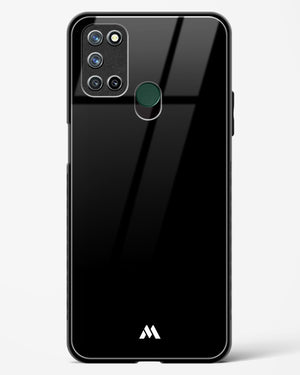 The All Black Glass Case Phone Cover (Realme)