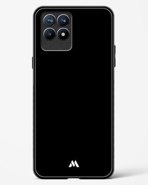 The All Black Glass Case Phone Cover (Realme)