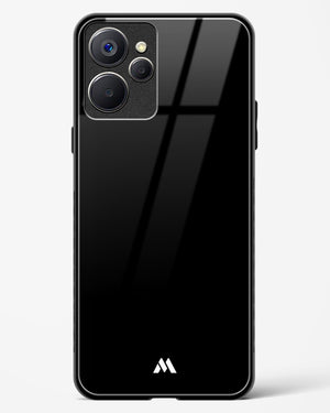 The All Black Glass Case Phone Cover-(Realme)