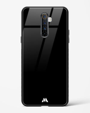 The All Black Glass Case Phone Cover (Realme)