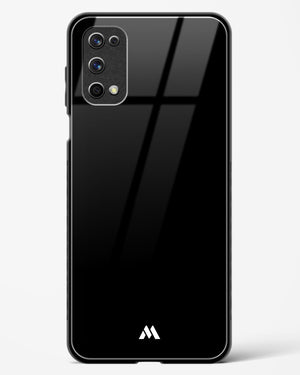 The All Black Glass Case Phone Cover (Realme)