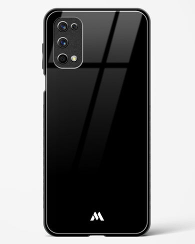 The All Black Glass Case Phone Cover (Realme)