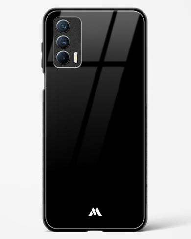 The All Black Glass Case Phone Cover-(Realme)