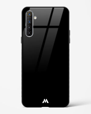 The All Black Glass Case Phone Cover-(Realme)