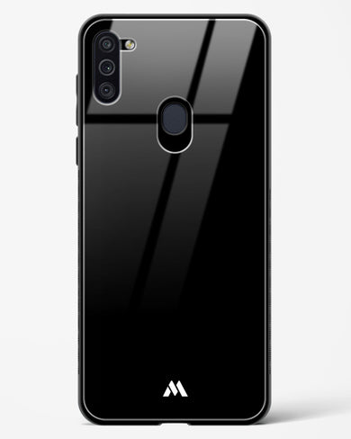 The All Black Glass Case Phone Cover-(Samsung)