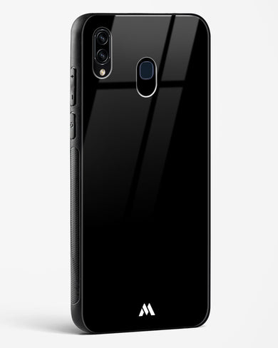 The All Black Glass Case Phone Cover-(Samsung)