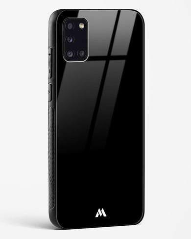 The All Black Glass Case Phone Cover-(Samsung)