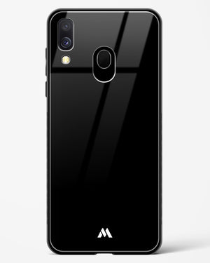 The All Black Glass Case Phone Cover-(Samsung)