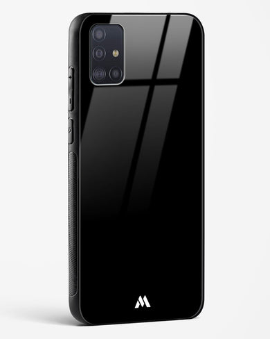 The All Black Glass Case Phone Cover-(Samsung)