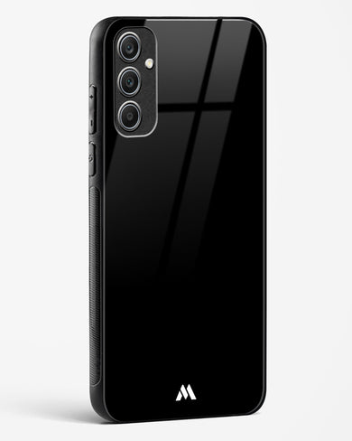 The All Black Glass Case Phone Cover (Samsung)