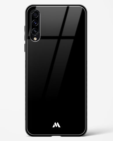 The All Black Glass Case Phone Cover-(Samsung)