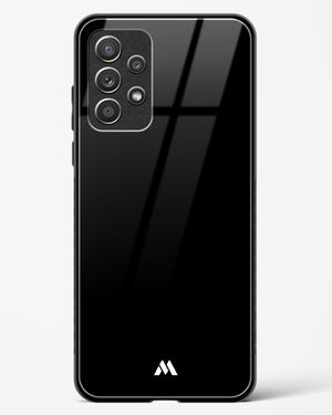 The All Black Glass Case Phone Cover-(Samsung)