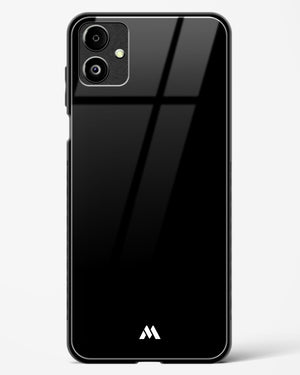 The All Black Glass Case Phone Cover-(Samsung)