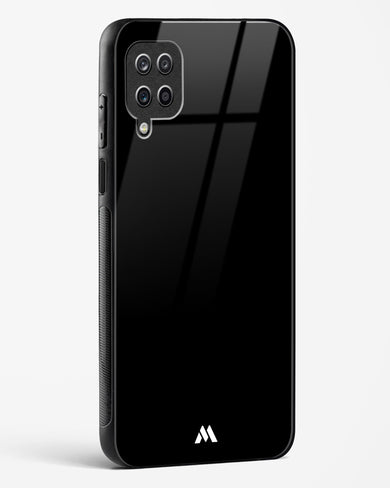 The All Black Glass Case Phone Cover-(Samsung)