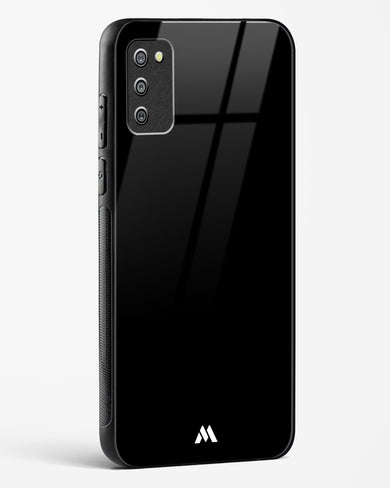 The All Black Glass Case Phone Cover-(Samsung)