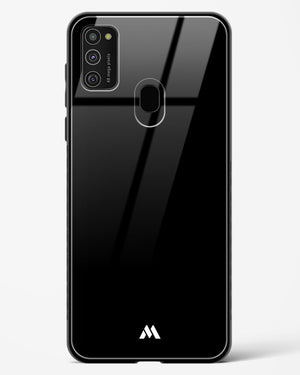 The All Black Glass Case Phone Cover-(Samsung)