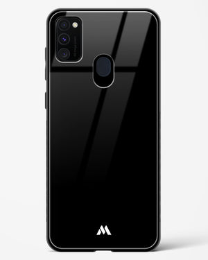 The All Black Glass Case Phone Cover-(Samsung)