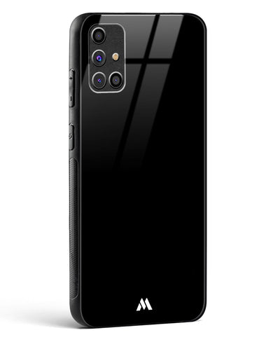 The All Black Glass Case Phone Cover-(Samsung)