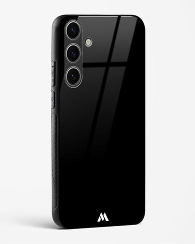 The All Black Glass Case Phone Cover-(Samsung)